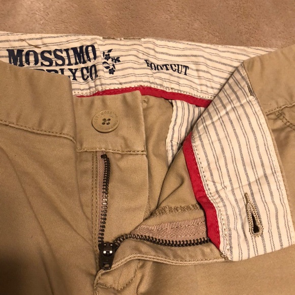 Mossimo Supply Co womens bootcut khaki pants sz 11 - Picture 4 of 6